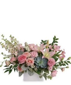 sympathy-floral-succulent-bouquet