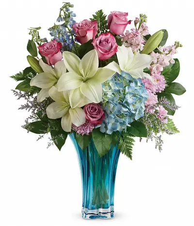 Ocean Inspiration Blue Bouquet