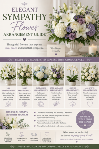 sympathy flower arrangement guide